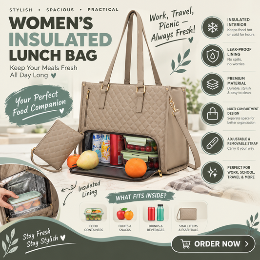 Women's Insulated Lunch Bag