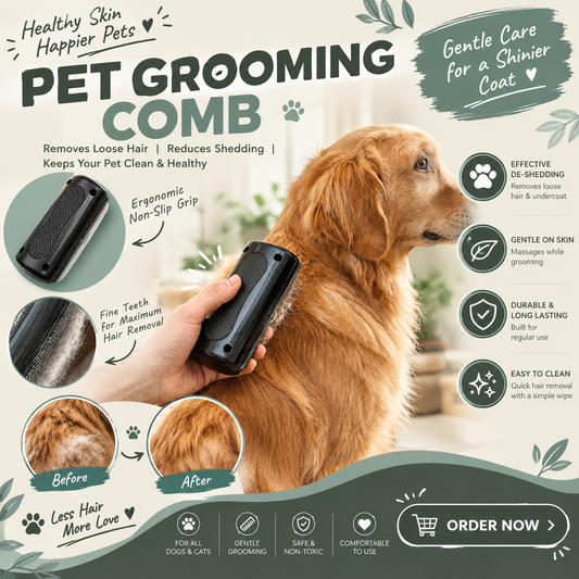 Pet Grooming Comb