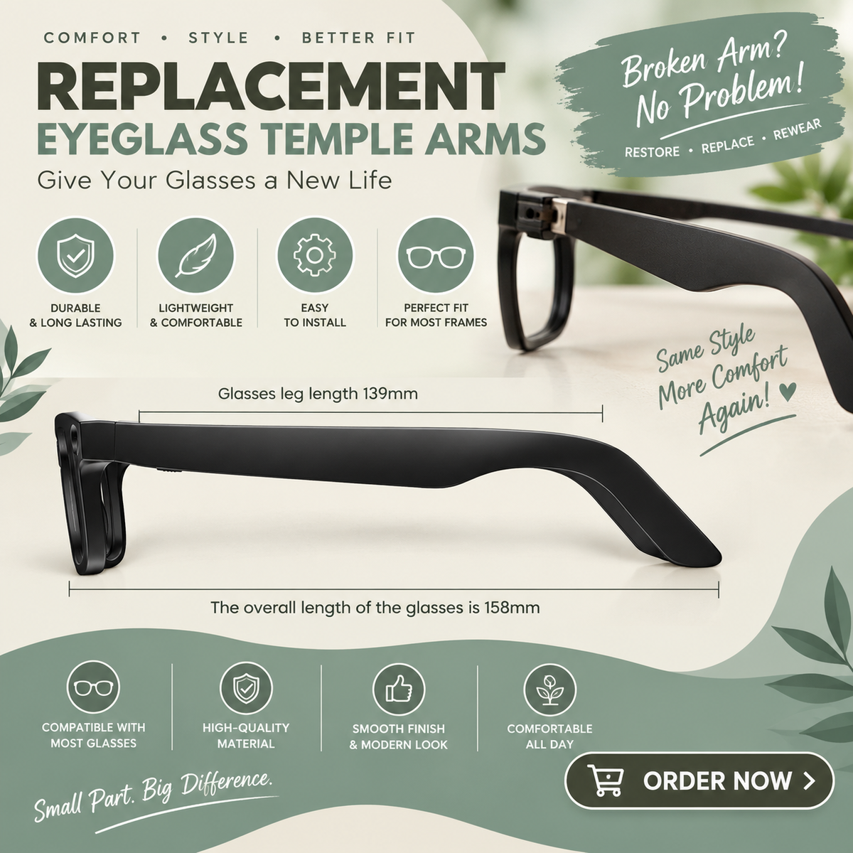 AI Camera Smart Glasses