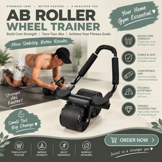 Automatic Rebound Abdominal Wheel